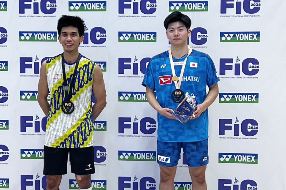 「フィンランドインターナショナル2026」男子シングルス 高野 日向 初優勝！
