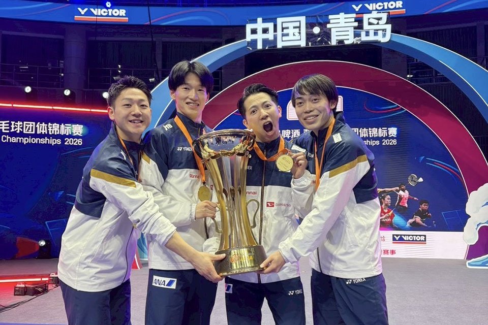 「アジア団体選手権2026」日本男子チーム初優勝！