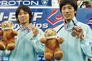 「世界選手権2007」坂本修一・池田信太郎組 日本男子史上初の銅メダル獲得