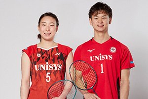 混合ダブルス 渡辺勇大・東野有紗組 第3位