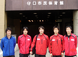 左から数野健太、池田雄一、早坂幸平、井上知也、中西洋介