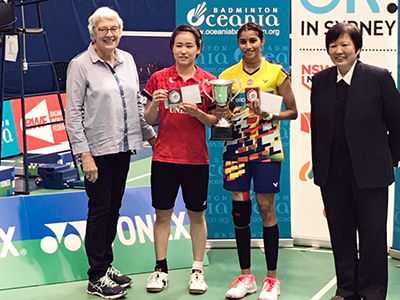 準優勝の海老原詩織