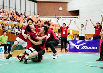 優勝の瞬間