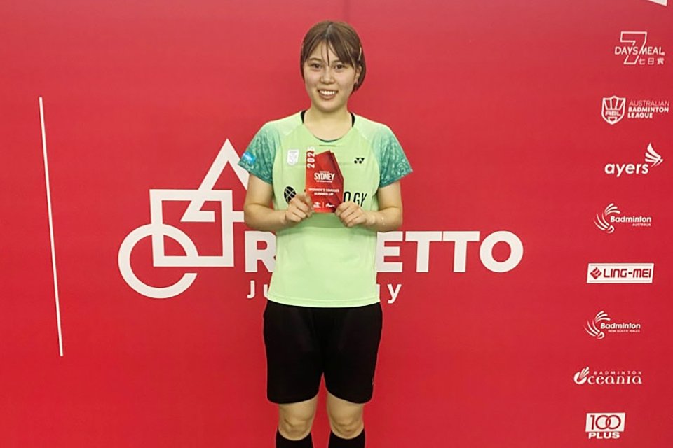 「シドニーインターナショナル2025」女子シングルス松田 仁衣菜 準優勝!