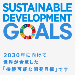 2030年に向けて世界が合意した「持続可能な開発目標」です