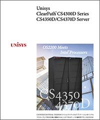 Unisys ClearPath CS4300D Series CS4350D/CS4370D Server