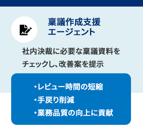 稟議作成支援エージェント