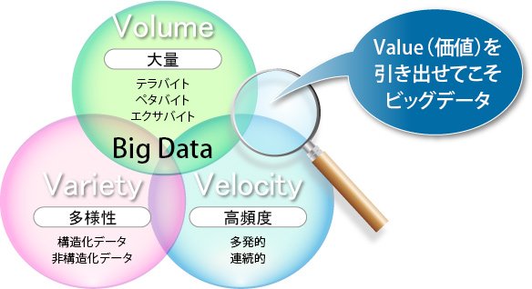 Value（価値）を引き出せてこそビッグデータ