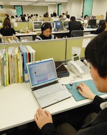 社内の写真
