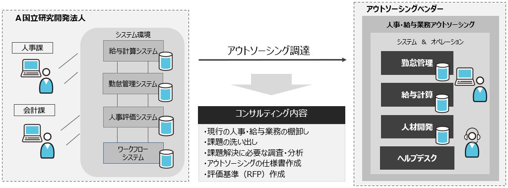 コンサルティング事例：A国立研究開発法人様