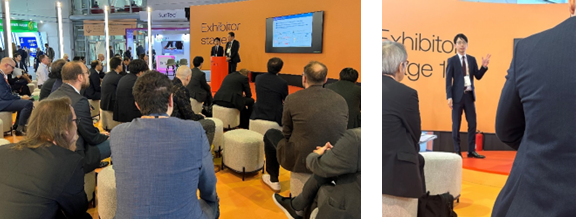 Exhibitor stage登壇イメージ