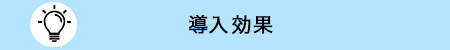 導入効果